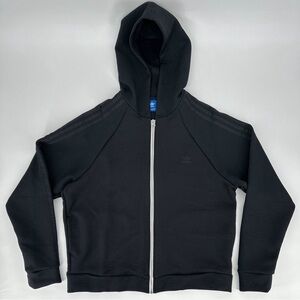 adidas Black Hooded Full-Zip Jacket